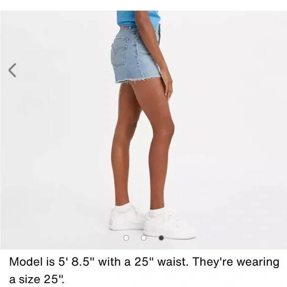 Levi's Ribcage Shorts - Picture 4 of 11